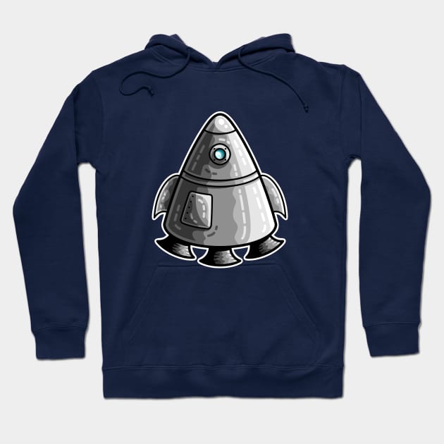 Space Capsule Hoodie by freeves